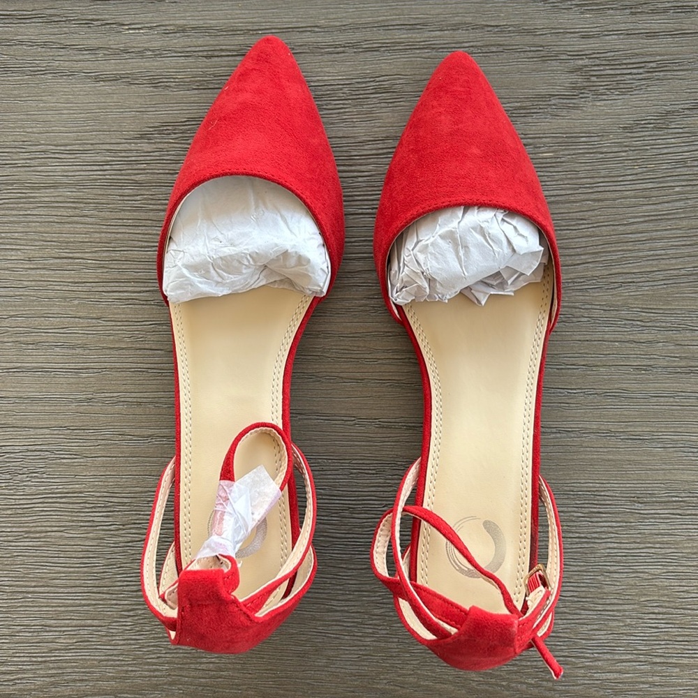 Journée Collection Arkie Wedge (Red) size 7 width M